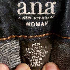 A.N.A. Plus Size Skinny Ankle Jeans